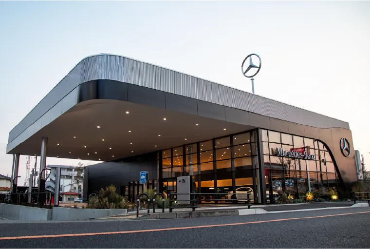 メルセデス・ベンツ神戸西の外観